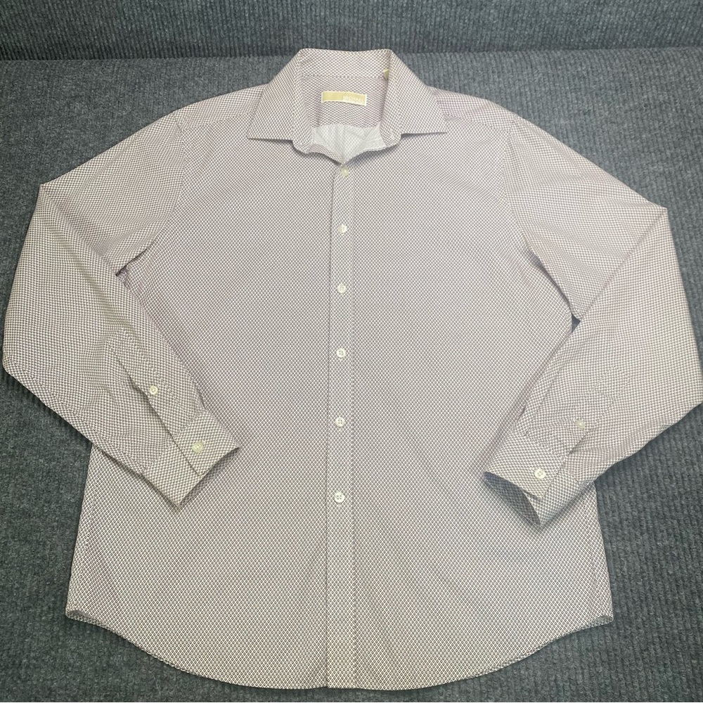 Michael Kors Long Sleeve Button Down Shirt Men’s Size 16 34/35